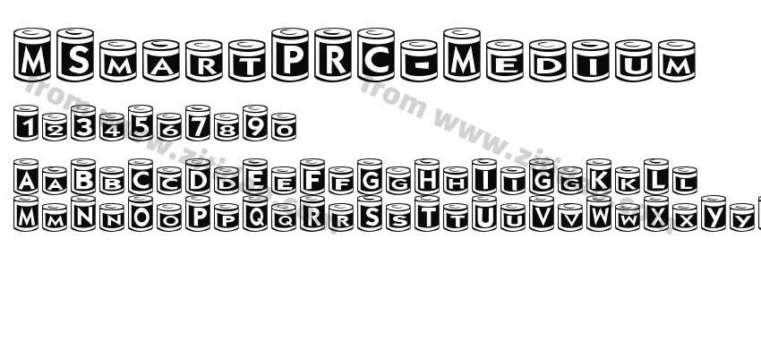 MSmartPRC-Medium字体预览